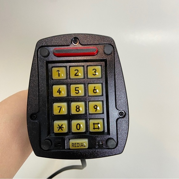 Vintage Cobra Phone. Sleek Black Retro Telephone Land Line - Picture 8 of 8